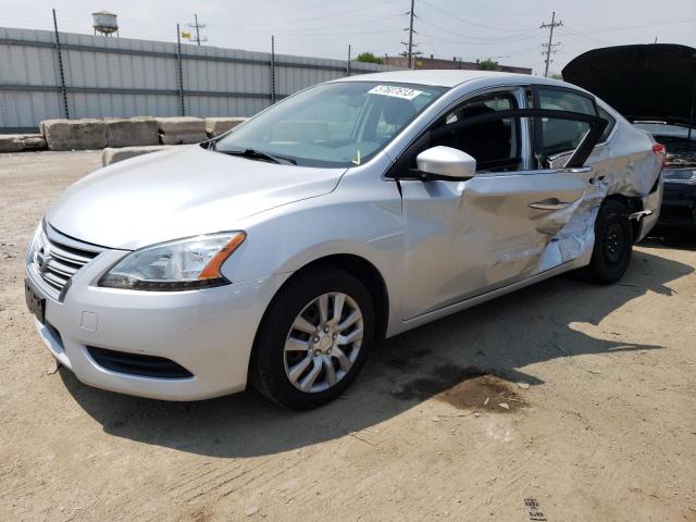 nissan sentra s 2014 3n1ab7ap5el669588