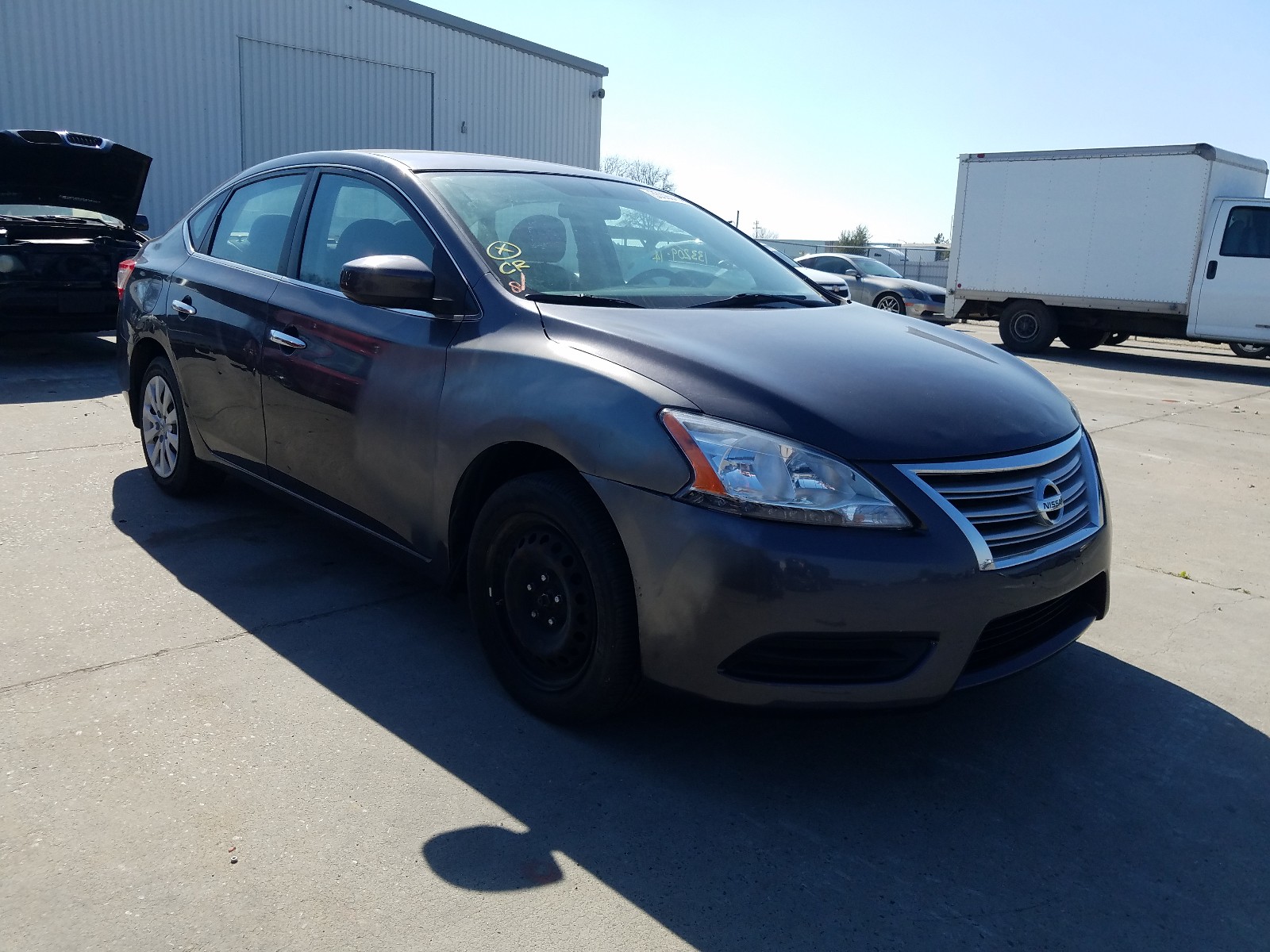 nissan sentra s 2014 3n1ab7ap5el671972