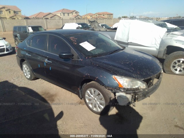 nissan sentra 2014 3n1ab7ap5el672104