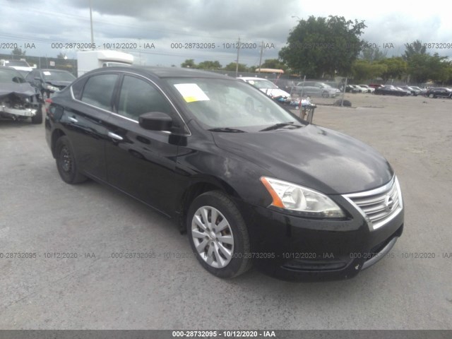 nissan sentra 2014 3n1ab7ap5el673446