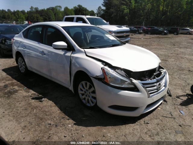 nissan sentra 2014 3n1ab7ap5el675522