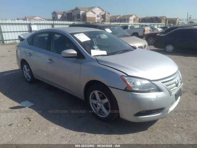 nissan sentra 2014 3n1ab7ap5el681661