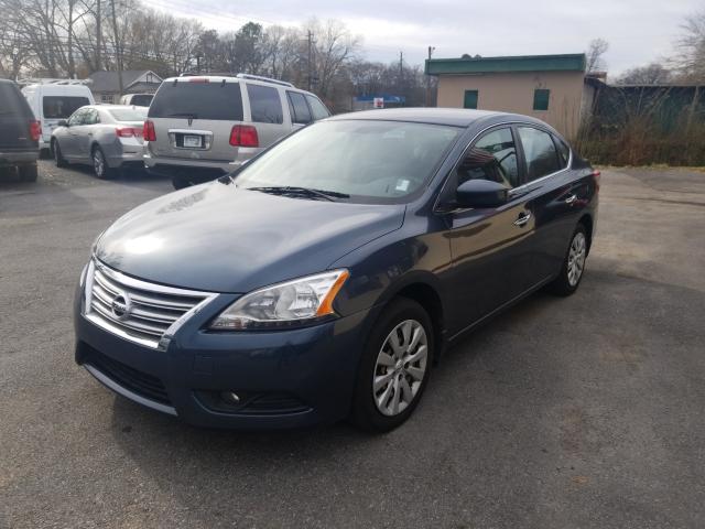 nissan sentra s 2014 3n1ab7ap5el685404