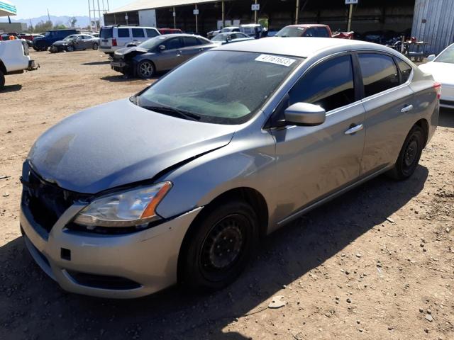 nissan sentra s 2014 3n1ab7ap5el690781