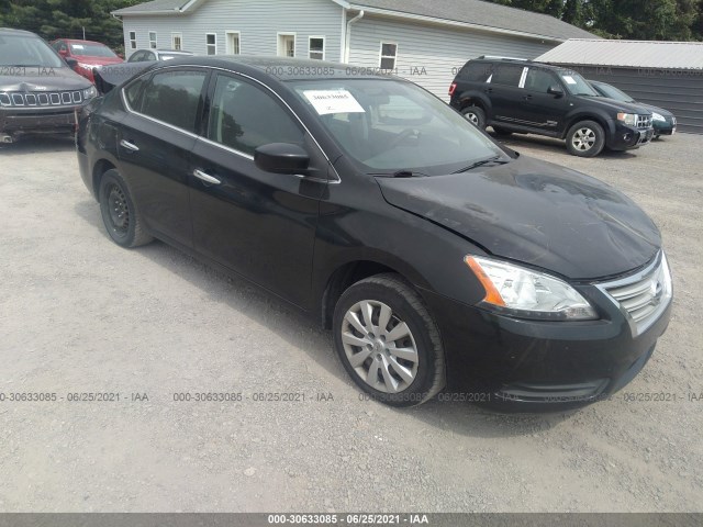 nissan sentra 2014 3n1ab7ap5ey222942