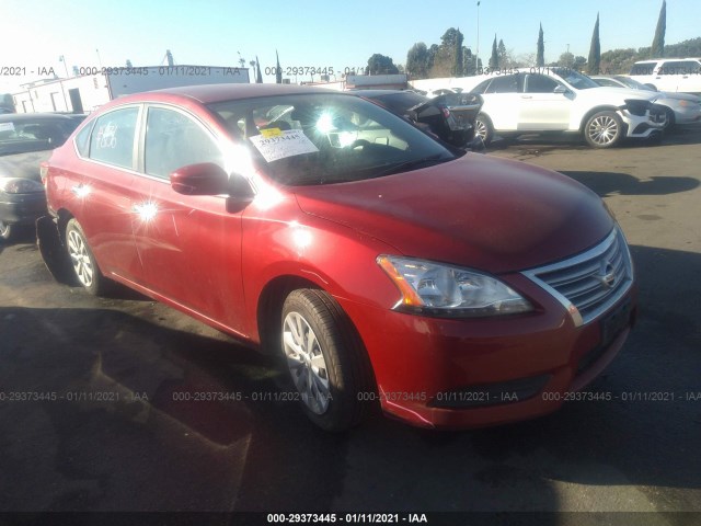 nissan sentra 2014 3n1ab7ap5ey228854