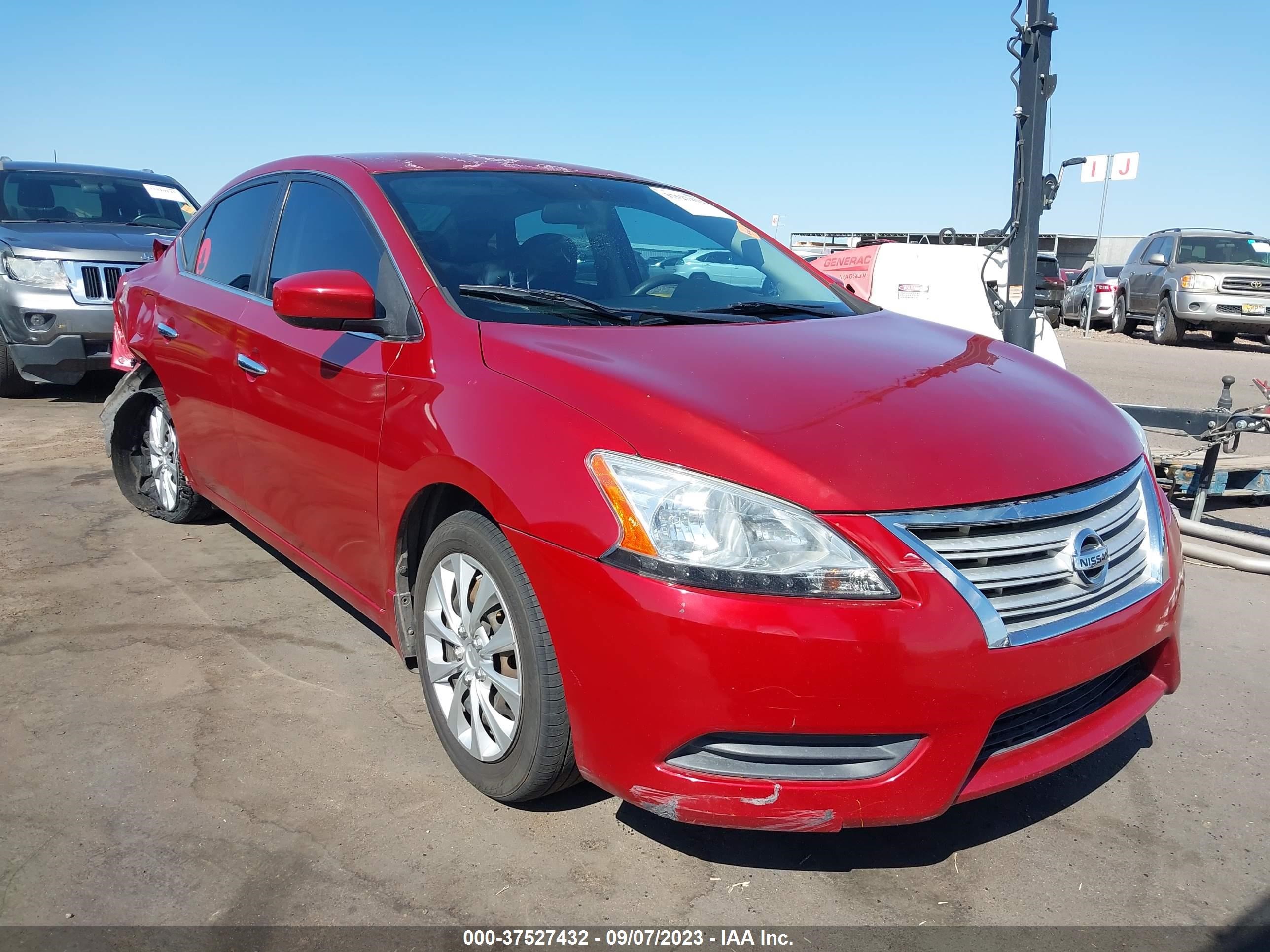 nissan sentra 2014 3n1ab7ap5ey231222