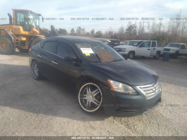 nissan sentra 2014 3n1ab7ap5ey235545