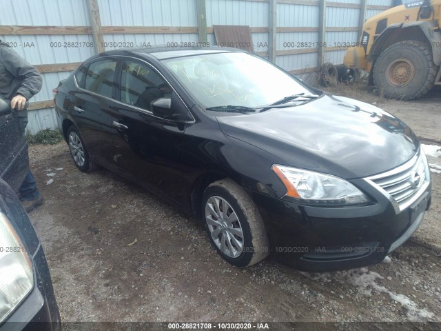 nissan sentra 2014 3n1ab7ap5ey237991