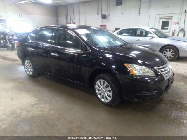 nissan sentra 2014 3n1ab7ap5ey239868