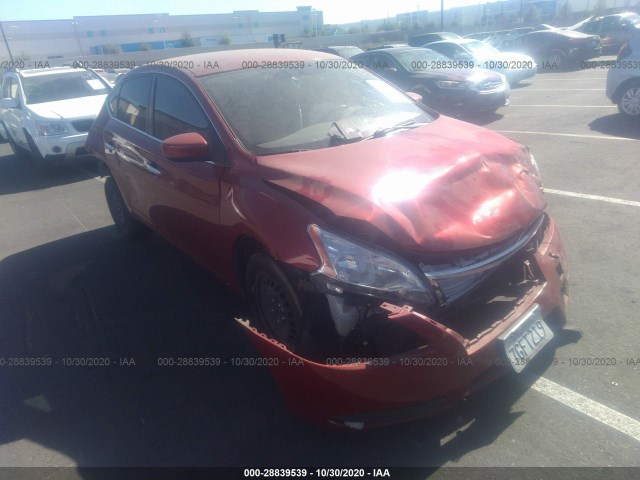 nissan sentra 2014 3n1ab7ap5ey261711