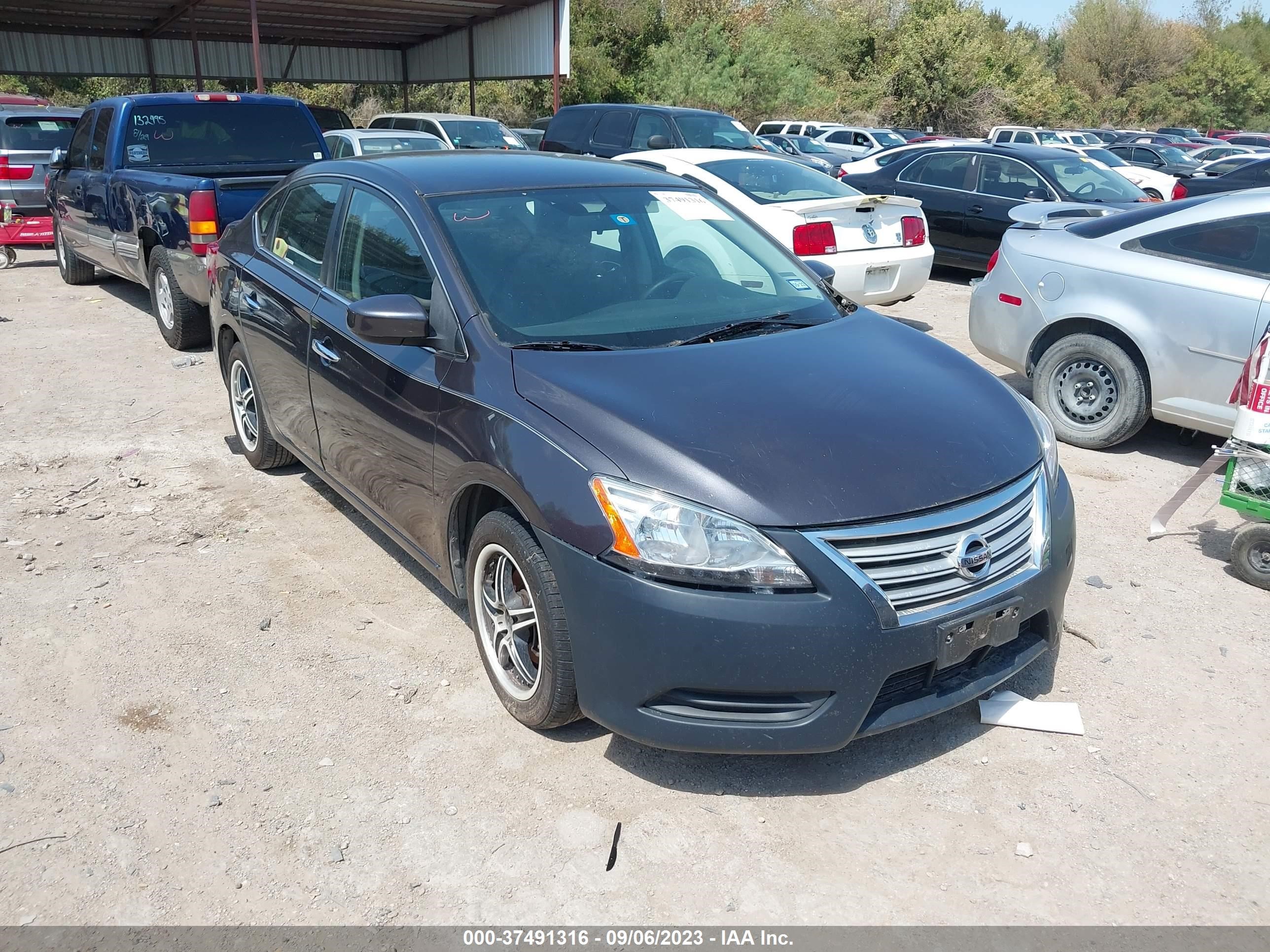 nissan sentra 2014 3n1ab7ap5ey262602