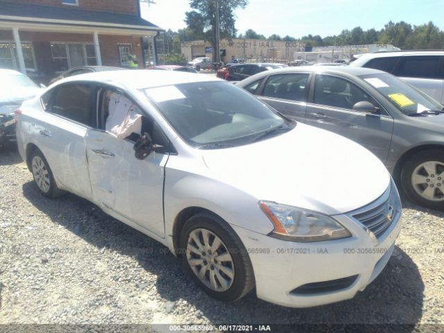 nissan sentra 2014 3n1ab7ap5ey268934