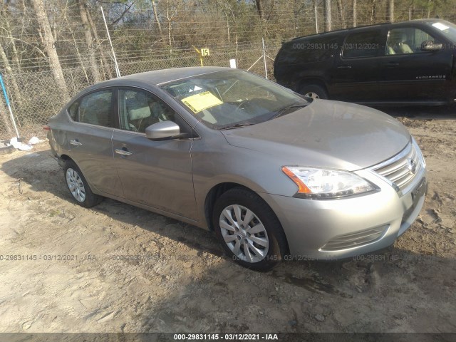 nissan sentra 2014 3n1ab7ap5ey269873