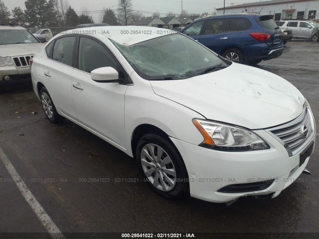 nissan sentra 2014 3n1ab7ap5ey271705