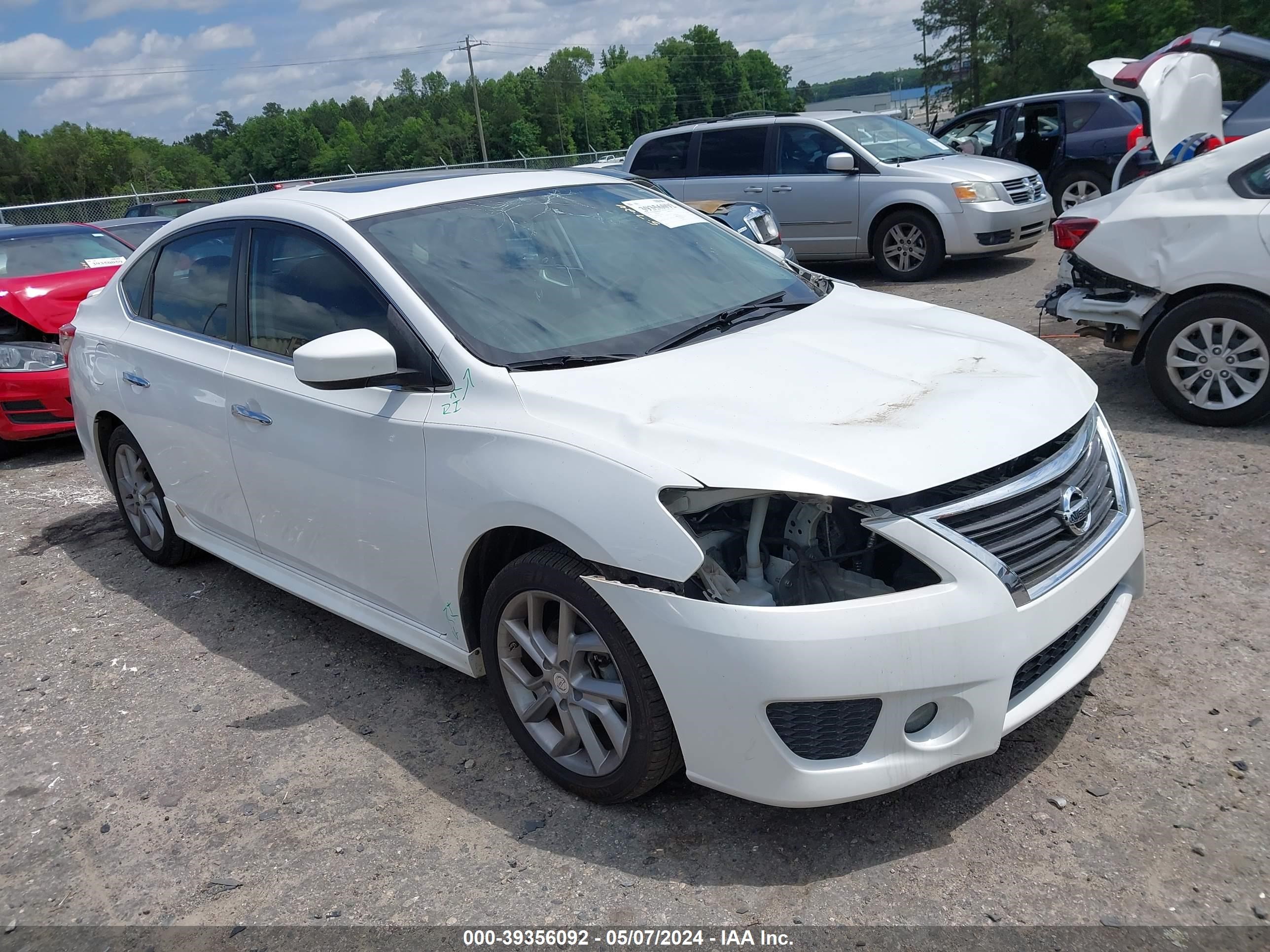 nissan sentra 2014 3n1ab7ap5ey281232