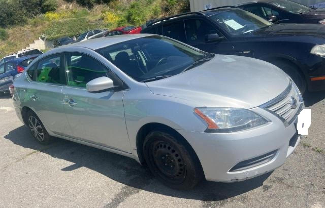 nissan sentra 2014 3n1ab7ap5ey290464