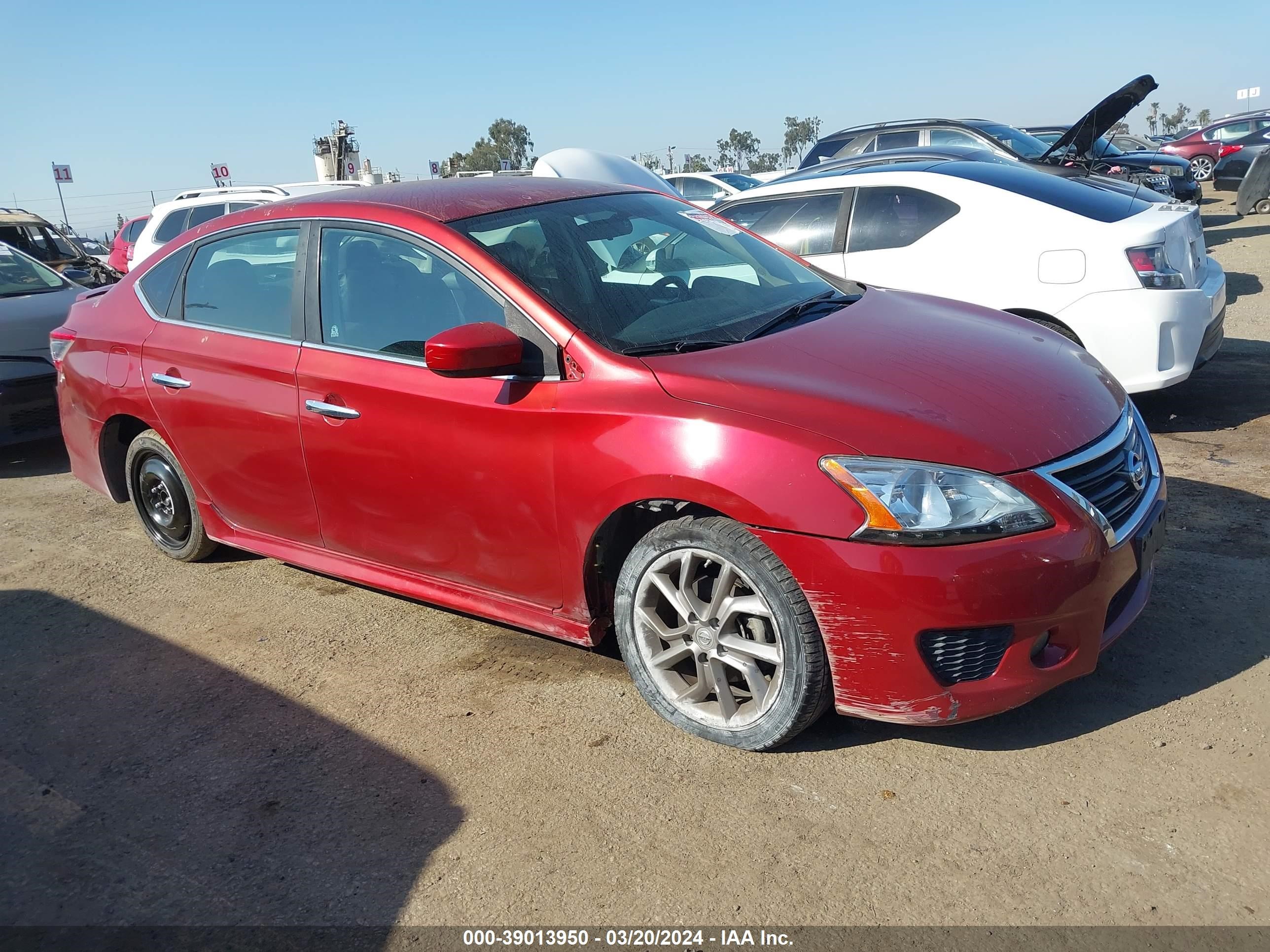 nissan sentra 2014 3n1ab7ap5ey305612