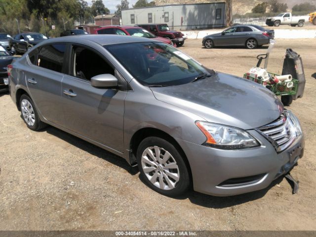 nissan sentra 2014 3n1ab7ap5ey328534