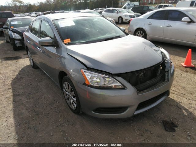 nissan sentra 2014 3n1ab7ap5ey330493