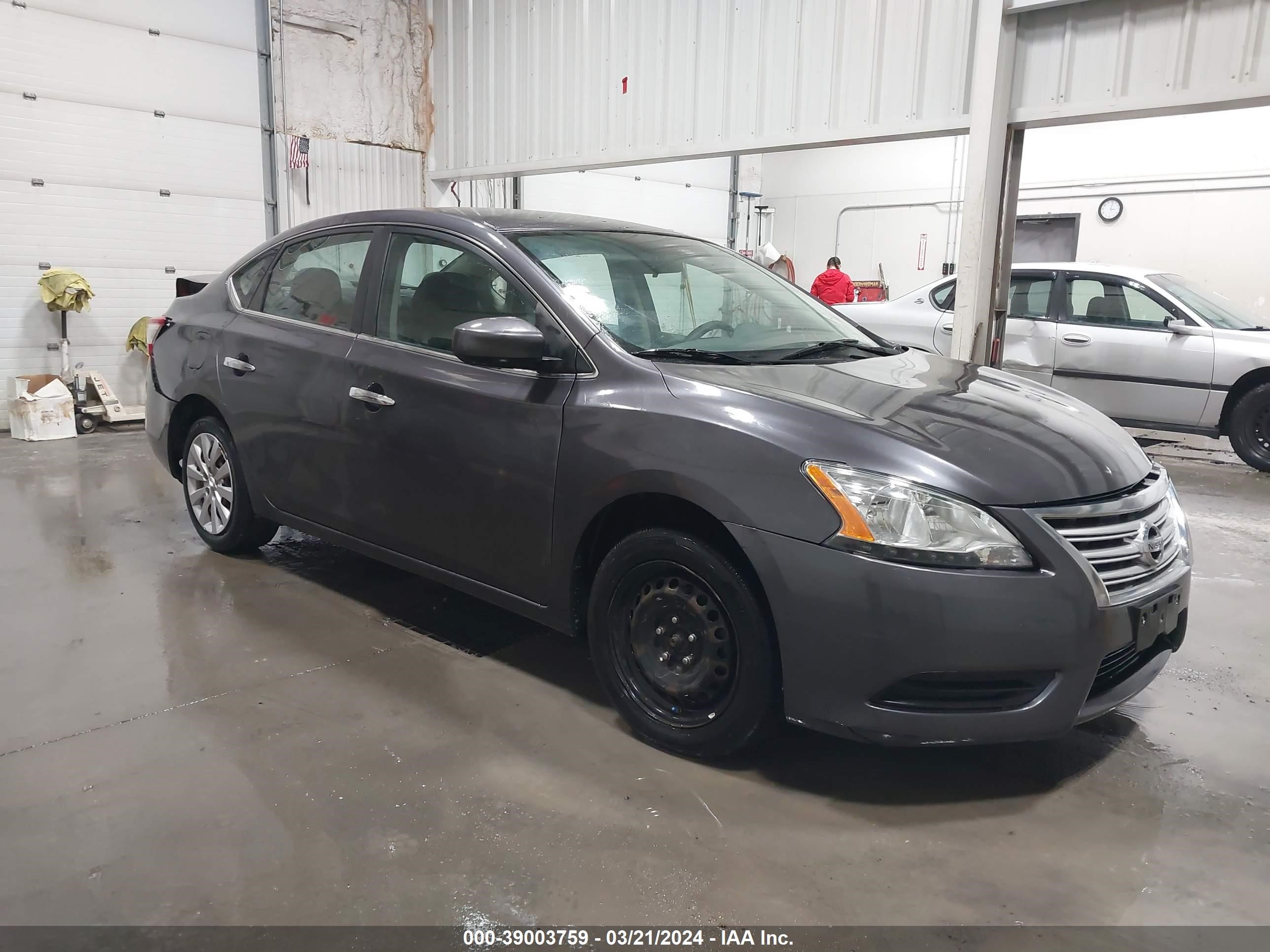 nissan sentra 2014 3n1ab7ap5ey330865