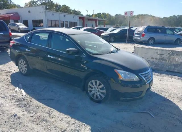 nissan sentra 2014 3n1ab7ap5ey333541