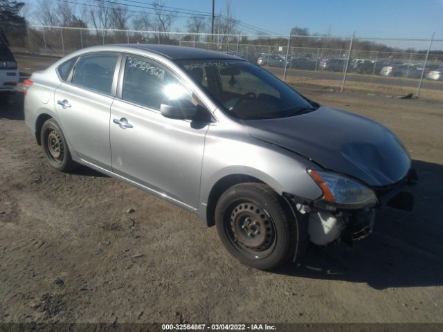 nissan sentra 2014 3n1ab7ap5ey338187