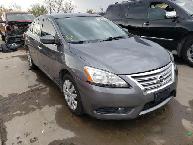 nissan sentra s 2015 3n1ab7ap5fl644594