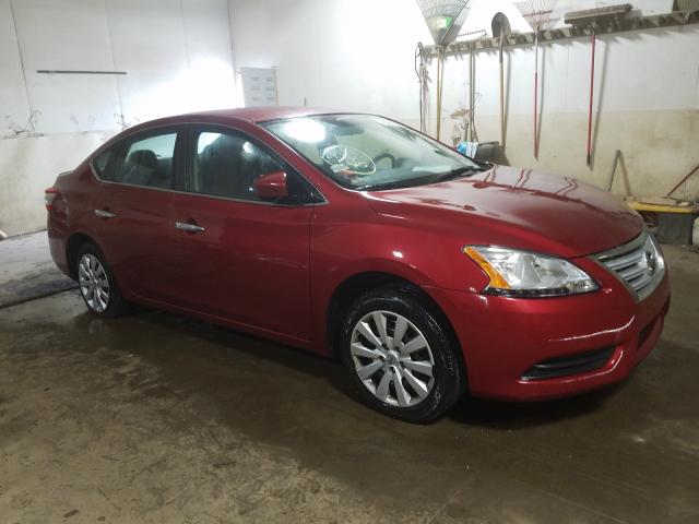 nissan sentra s 2015 3n1ab7ap5fl652775