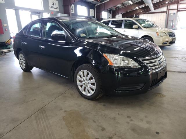 nissan sentra s 2015 3n1ab7ap5fl677448