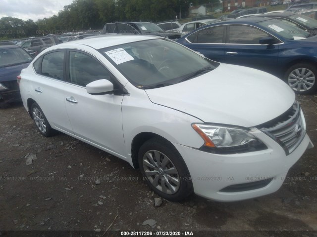 nissan sentra s 2015 3n1ab7ap5fl686229