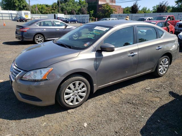 nissan sentra s 2015 3n1ab7ap5fl695108