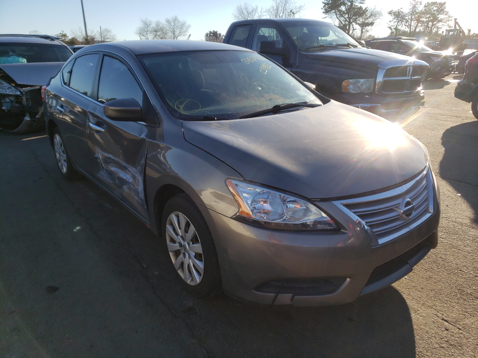 nissan sentra s 2015 3n1ab7ap5fy219802