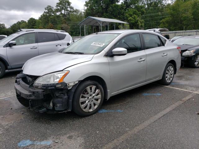 nissan sentra s 2015 3n1ab7ap5fy338563