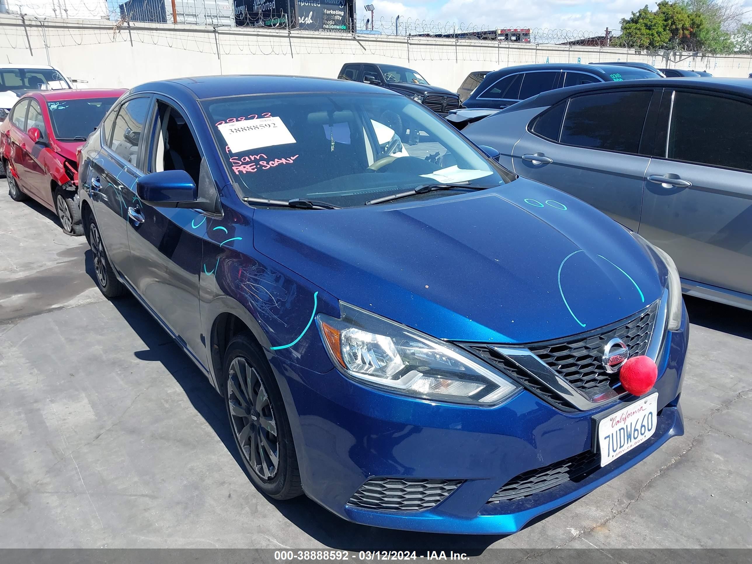 nissan sentra 2016 3n1ab7ap5gl659033