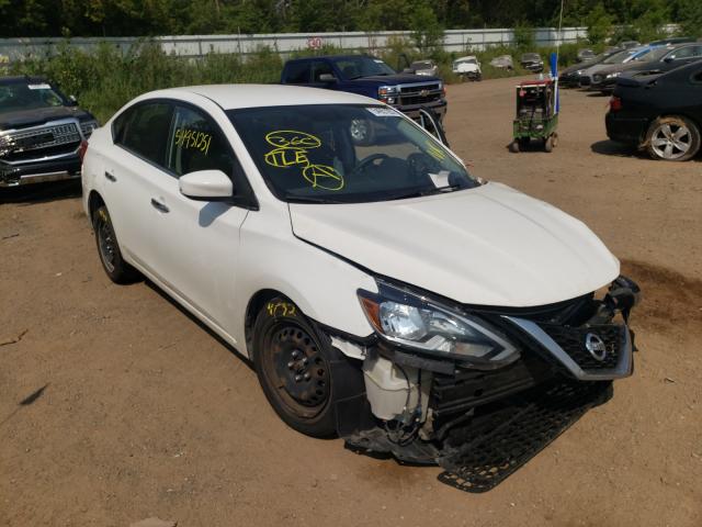 nissan sentra s 2016 3n1ab7ap5gy217159