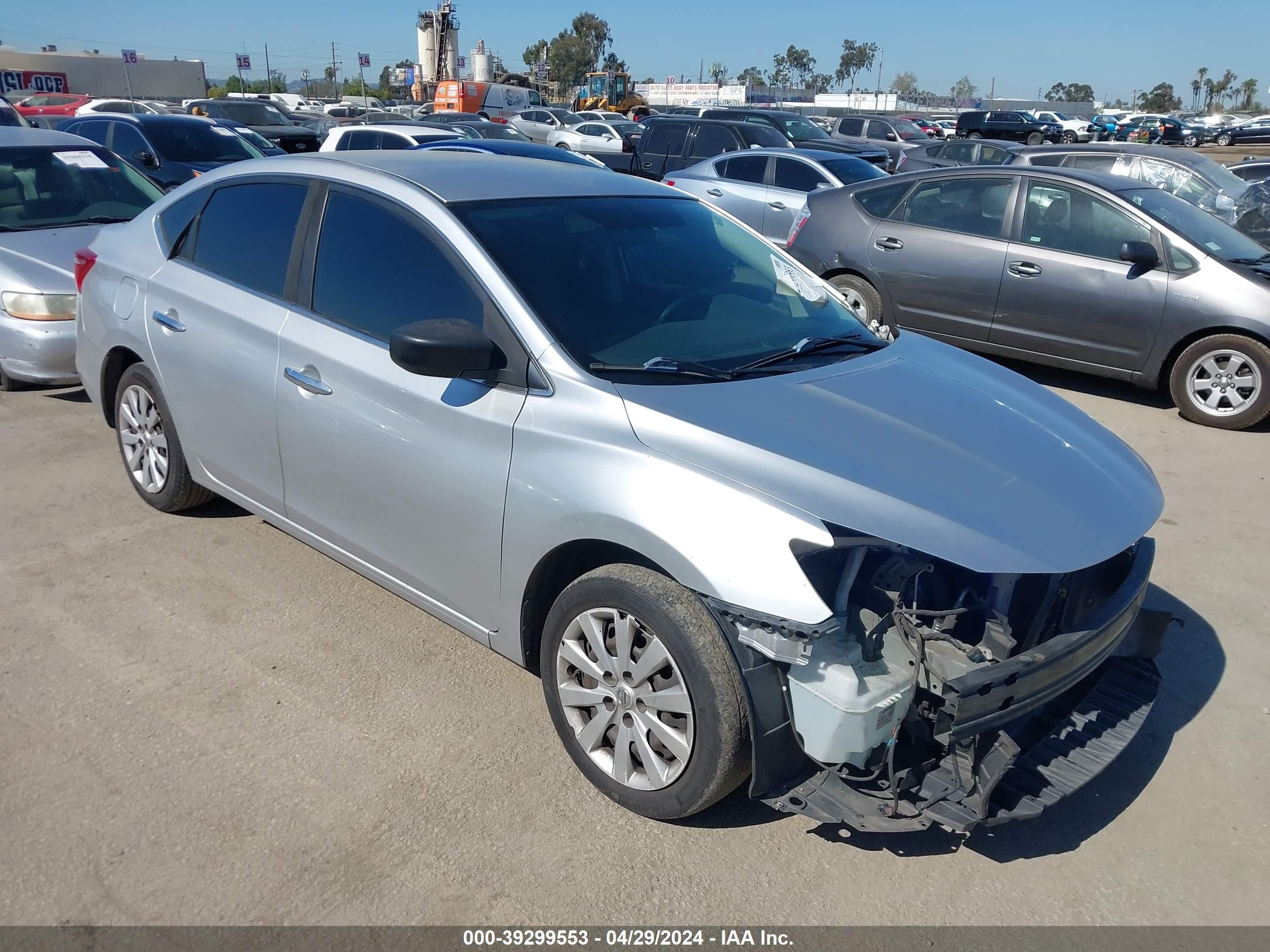 nissan sentra 2016 3n1ab7ap5gy271206