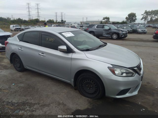 nissan sentra 2016 3n1ab7ap5gy274106