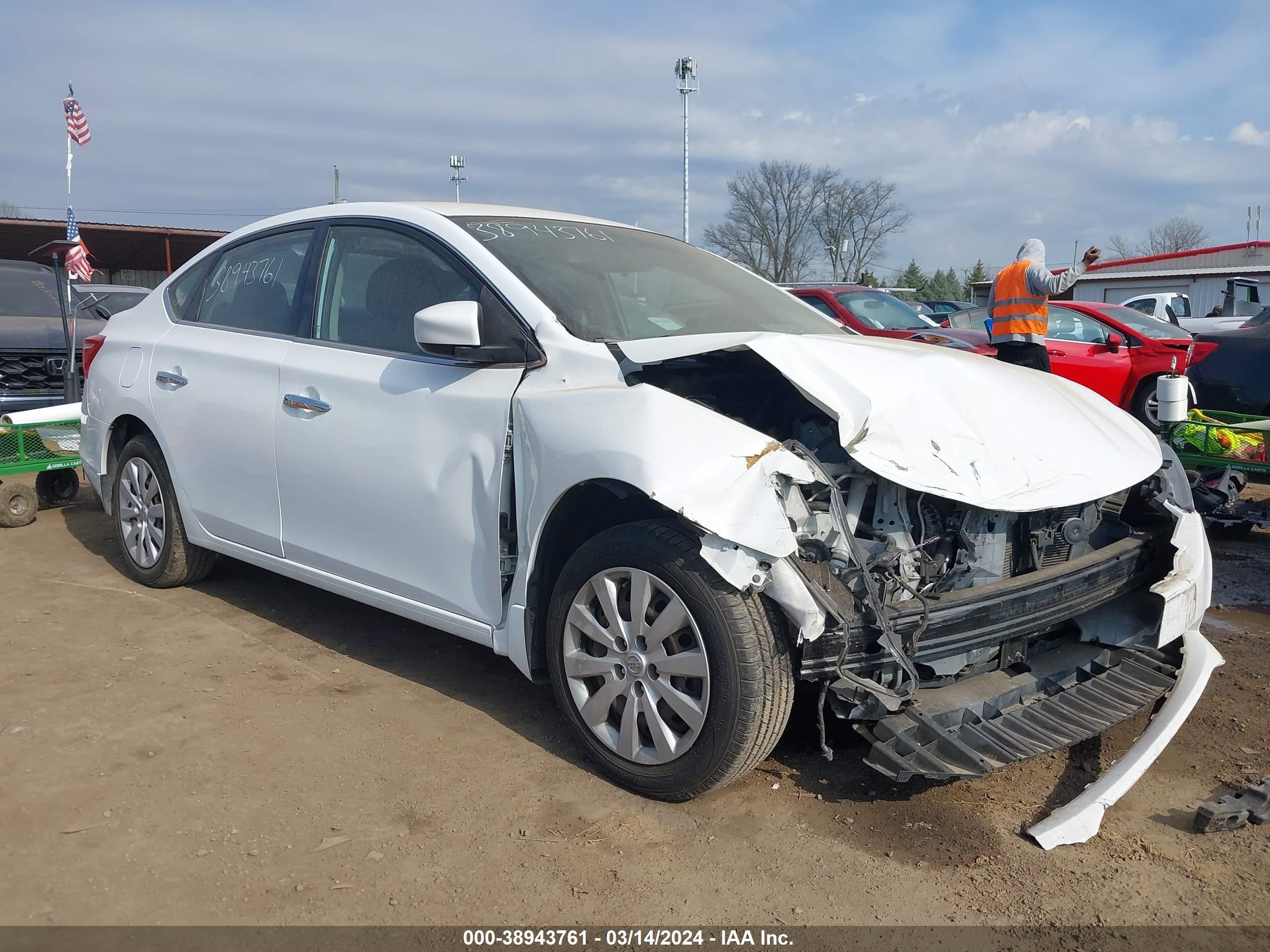 nissan sentra 2016 3n1ab7ap5gy302213