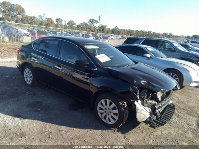 nissan sentra 2016 3n1ab7ap5gy309789