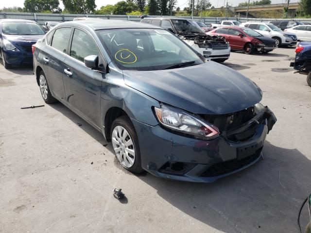 nissan sentra s 2017 3n1ab7ap5hy290484