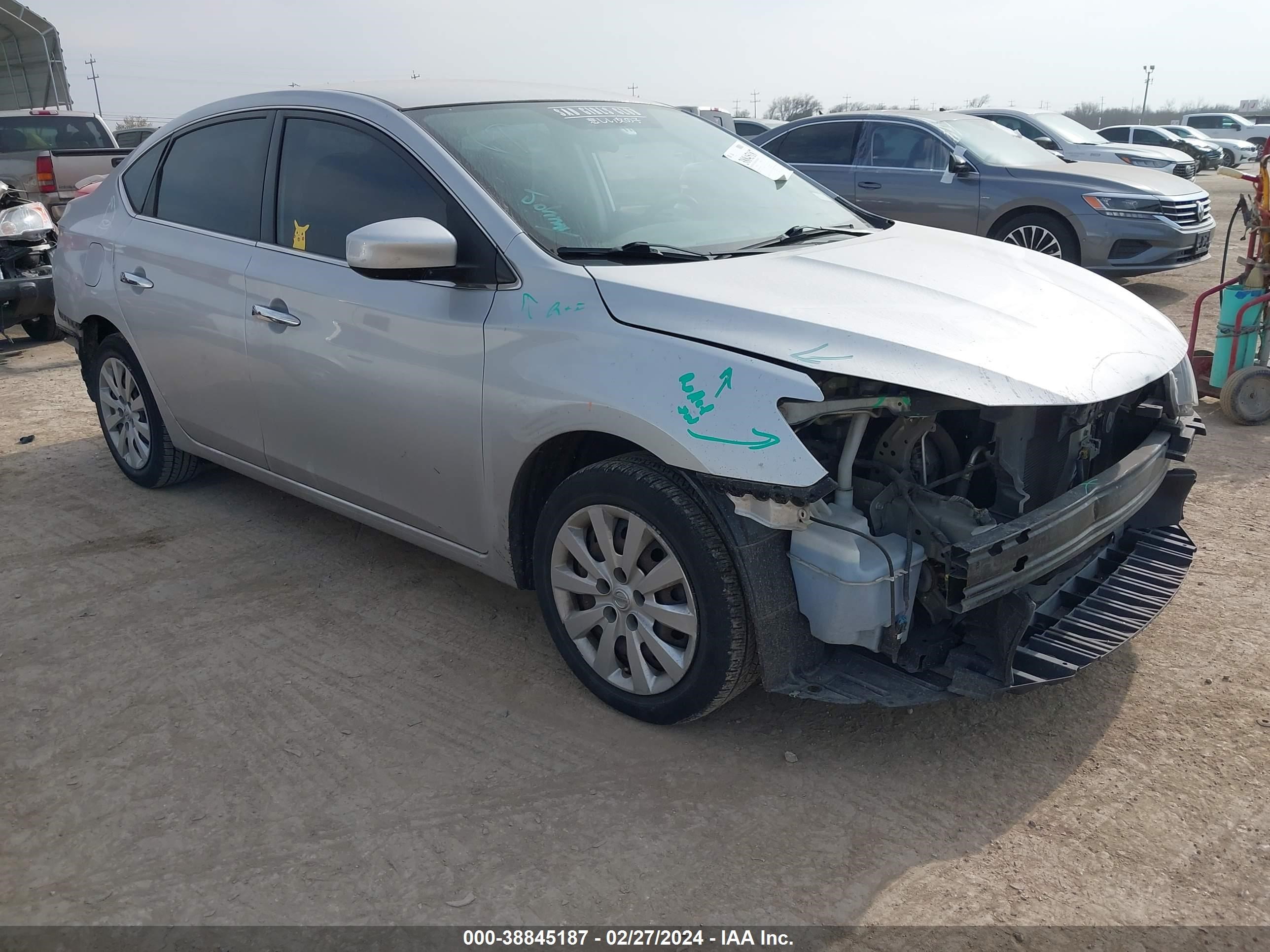 nissan sentra 2017 3n1ab7ap5hy318719