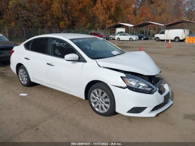 nissan sentra s 2017 3n1ab7ap5hy345712