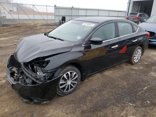 nissan sentra s 2017 3n1ab7ap5hy372585