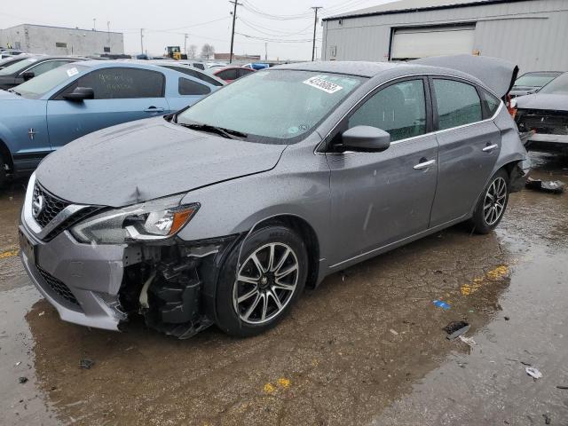 nissan sentra s 2017 3n1ab7ap5hy383229