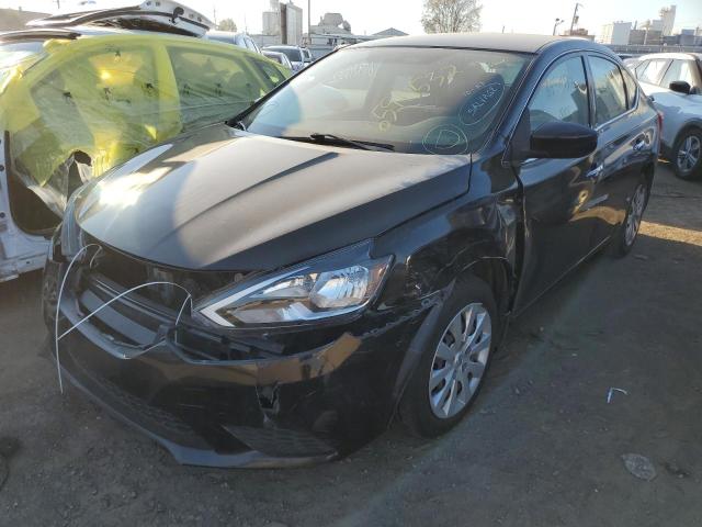 nissan sentra s 2017 3n1ab7ap5hy409053