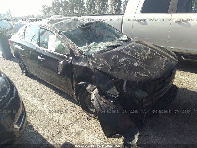 nissan sentra 2017 3n1ab7ap5hy410185