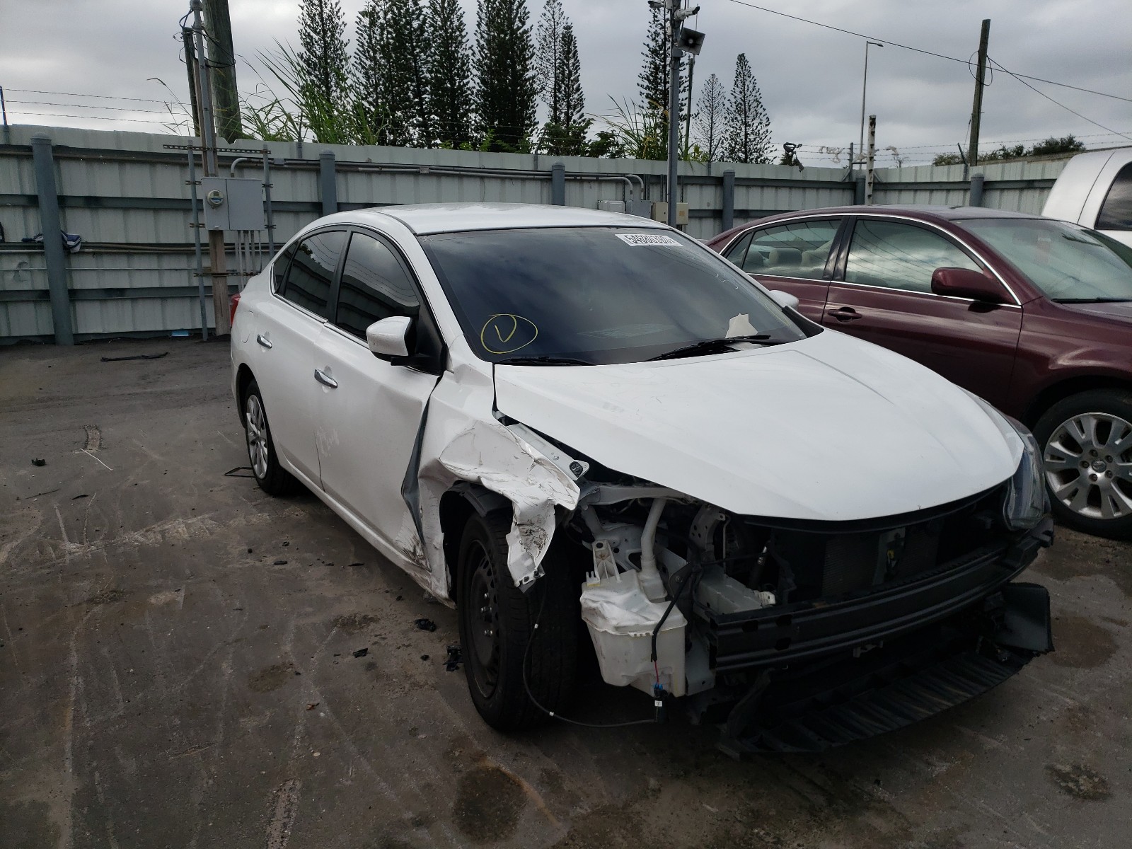 nissan sentra s 2018 3n1ab7ap5jy225074