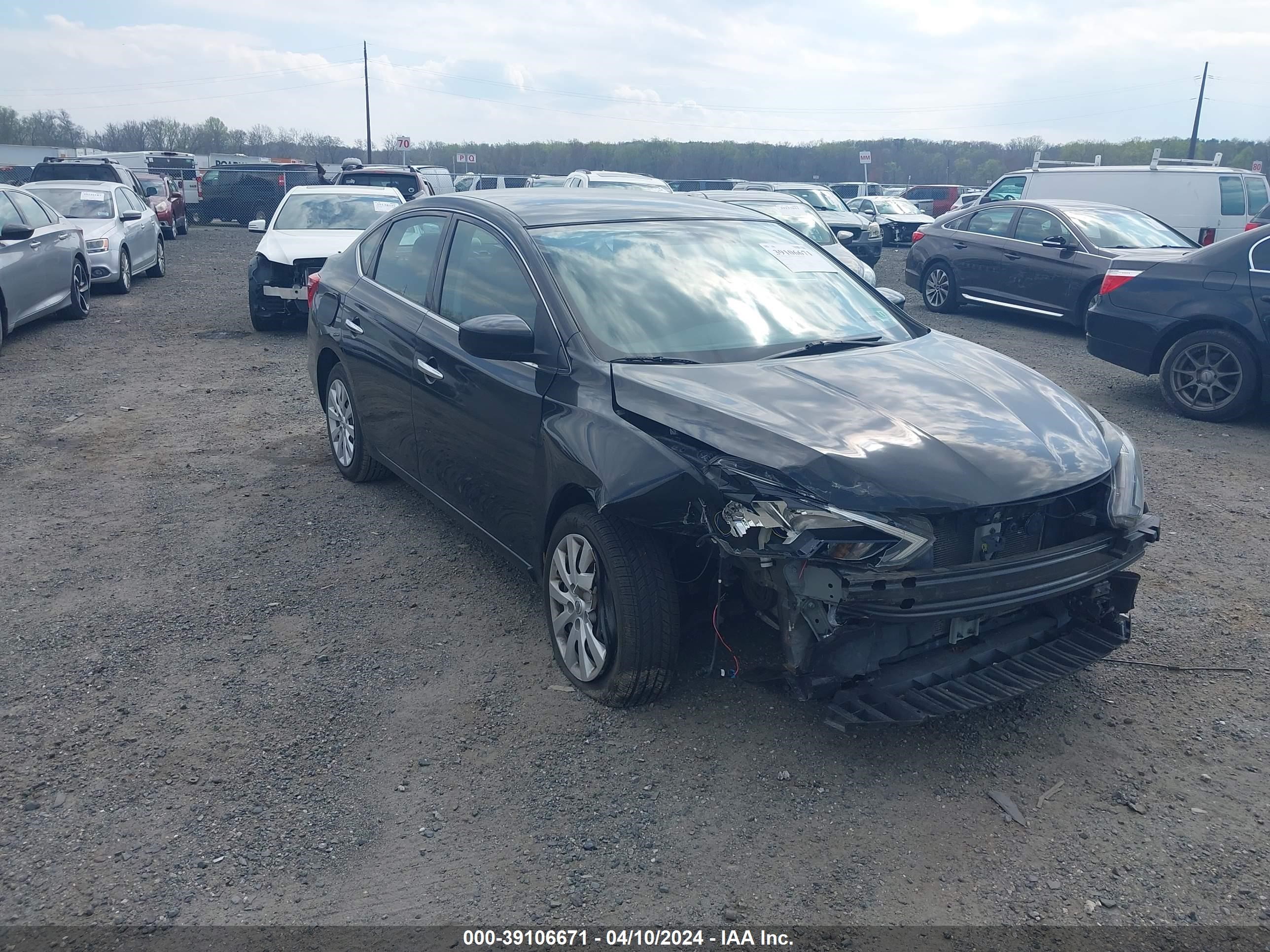 nissan sentra 2018 3n1ab7ap5jy253361