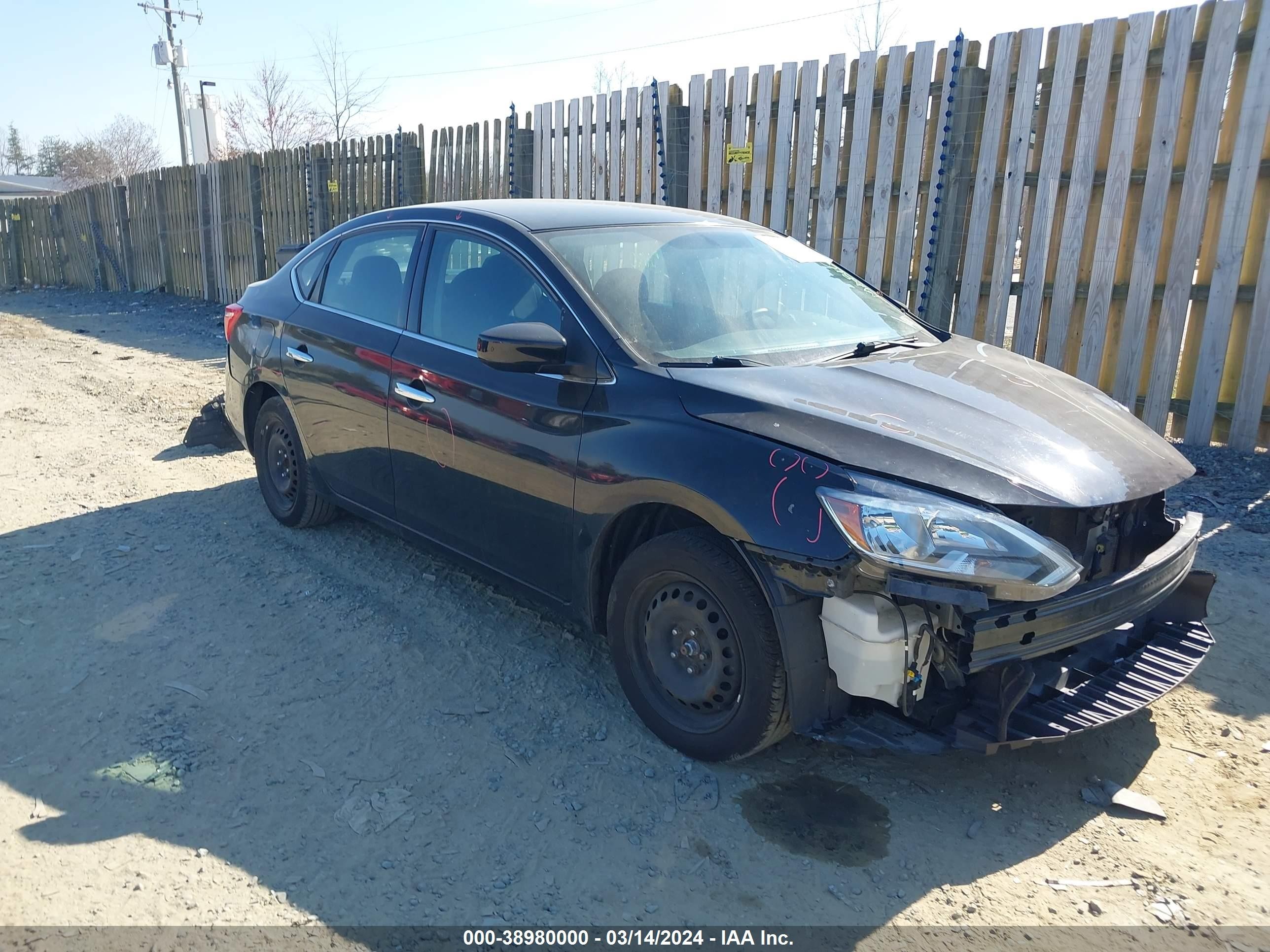 nissan sentra 2018 3n1ab7ap5jy268331